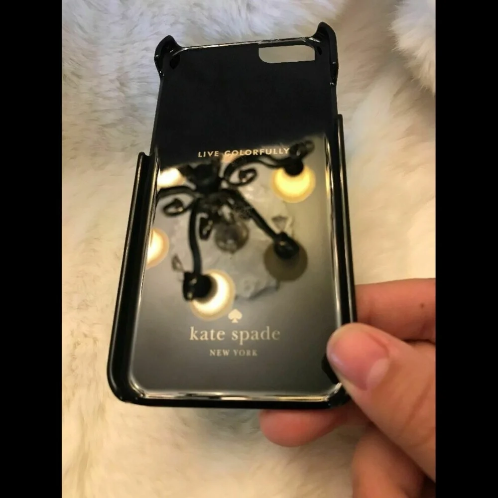 NWD $70 kate spade new york 'Cedar Street'‎ iPhone 6 & 6s Case Leather +Mirror